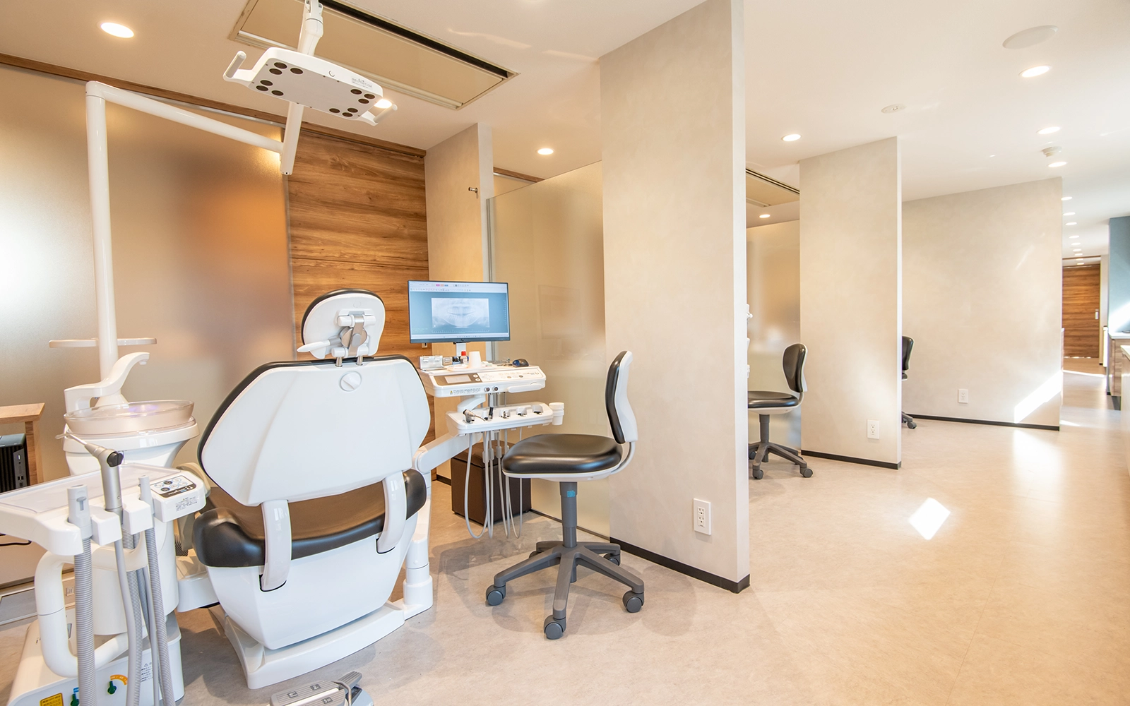 半個室の診療室